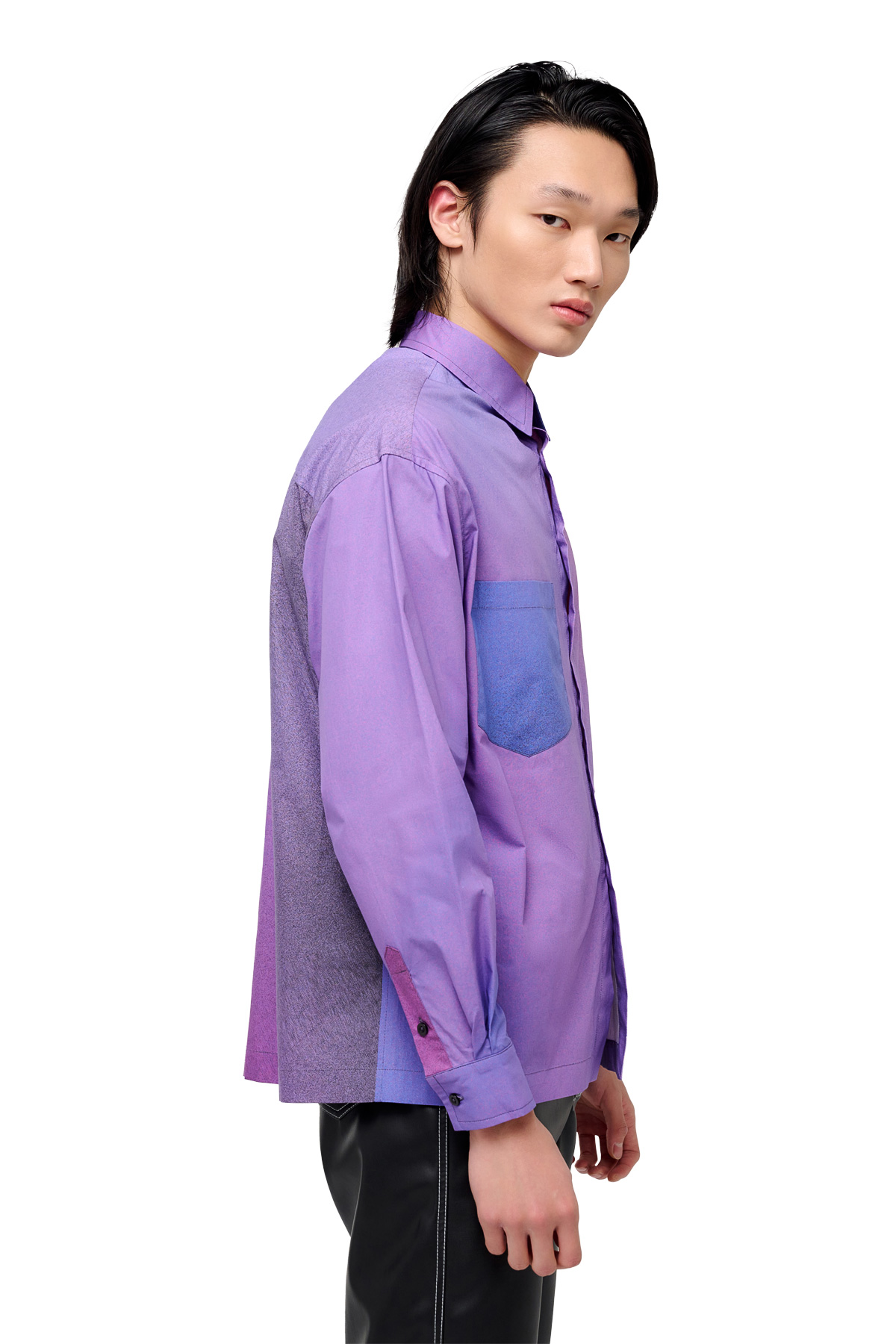 Рубашка с принтом Purple twilight