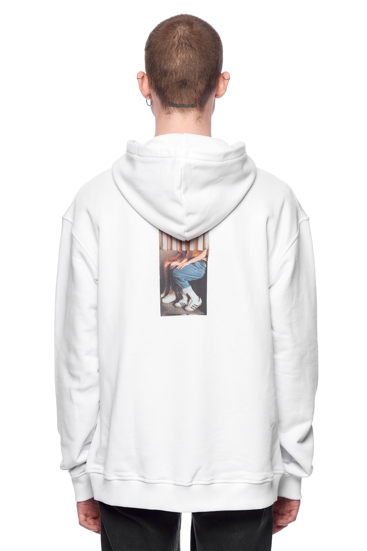 Love Is print hoodie